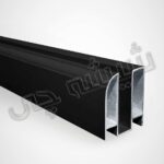پاسار کتابی مشکی شیشه سکوریت