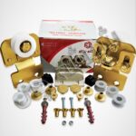 غلتک شیشه سکوریت تکنو یراق طرح جدید طلایی