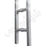 قیمت و خرید دستگیره شیشه سکوریت - دستگیره استیل طرح مکعبی ارتفاع: 40 سانتی متر جنس: استیل 304 ساخت ایران - فروشگاه یراق آلات شیشه سکوریت شیشه چی