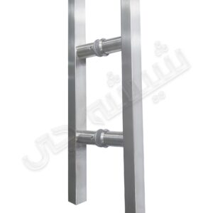 قیمت و خرید دستگیره شیشه سکوریت - دستگیره استیل طرح مکعبی ارتفاع: 40 سانتی متر جنس: استیل 304 ساخت ایران - فروشگاه یراق آلات شیشه سکوریت شیشه چی