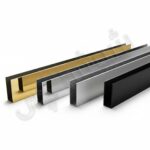 قیمت و خرید پاسار یو استیل شیشه سکوریت - پاسار یو استیل طلایی نقره ای و مشکی - فروشگاه یراق آلات شیشه سکوریت شیشه چی