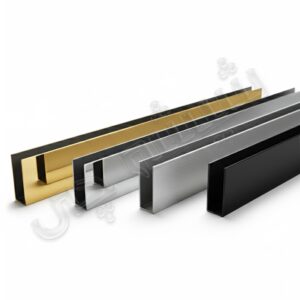 قیمت و خرید پاسار یو استیل شیشه سکوریت - پاسار یو استیل طلایی نقره ای و مشکی - فروشگاه یراق آلات شیشه سکوریت شیشه چی