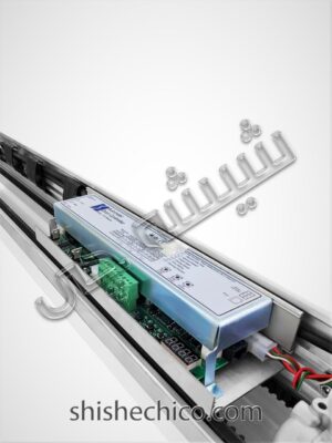 قیمت و خرید کنترل باکس یونیک دارای مدار قفل و مدار شارژ (ST20) - برد درب اتوماتیک برقی - فروشگاه شیشه چی