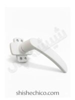 قیمت و خرید دستگیره در آلومینیوم ترمال بریک سفید میکرو ، دستگیره دو تکه دو طرفه در آلومینیوم ترمال بریک - فروشگاه یراق آلات شیشه چی