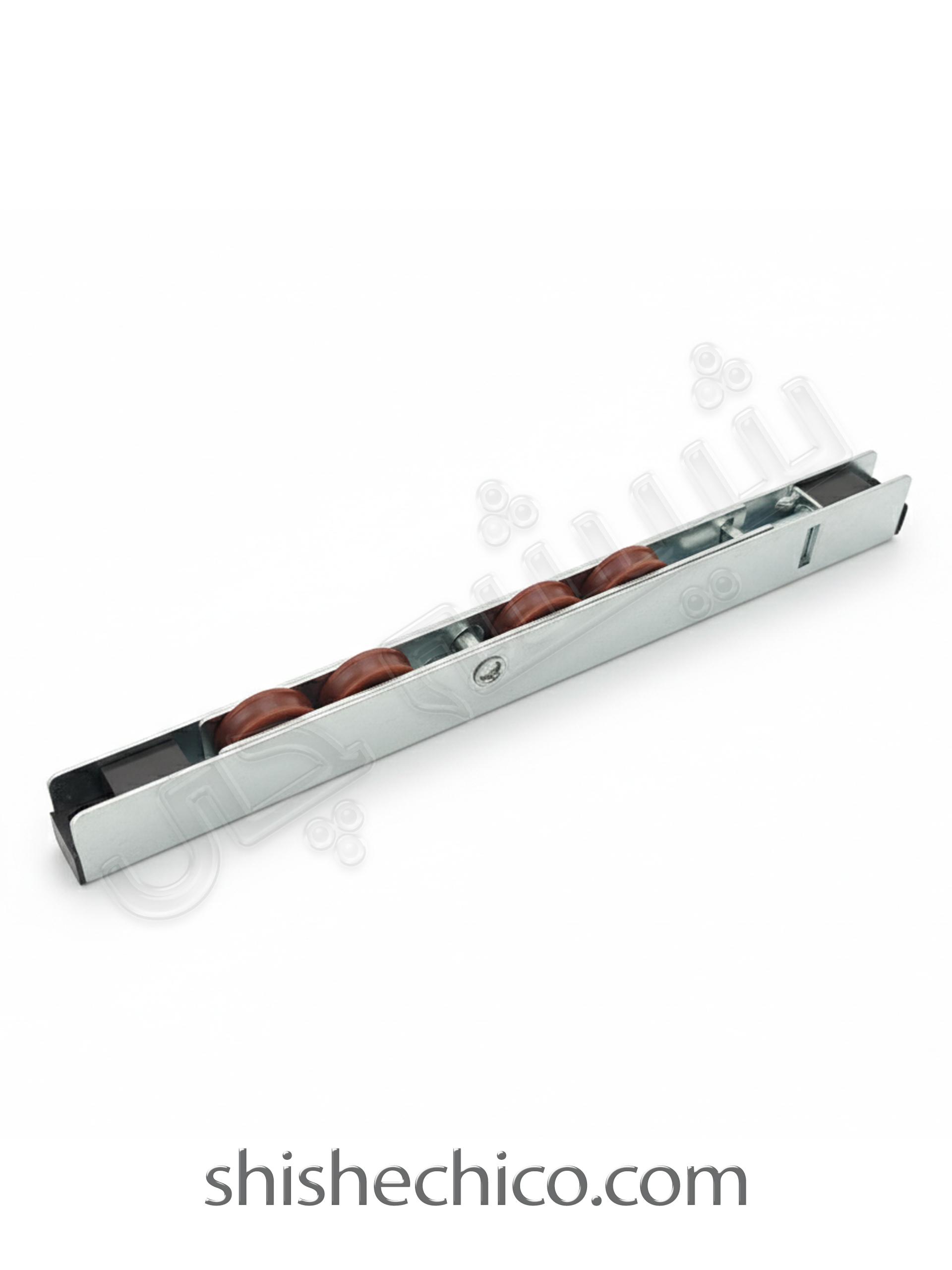 Shishechi.UP-Rosf4 قیمت و خرید غلتک پنجره دوجداره UPVC چهار چرخ سانفست sonfast - غلتک 4 چرخ - فروشگاه یراق آلات شیشه چی