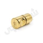 دستگیره تک سوراخ شیشه سکوریت طلایی براق میتسوبا